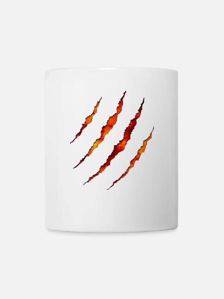Claw Lava Black Edition #GROAHHH - Mug blanc - blanc