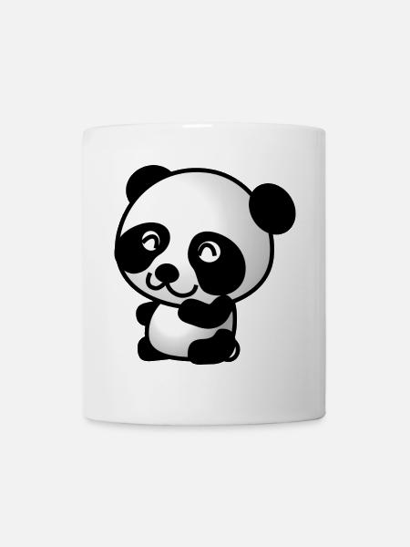 Cute Panda - Mug - white