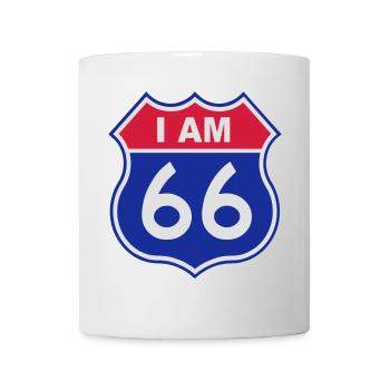 66 birthday - Tasse - Weiß - Vorne
