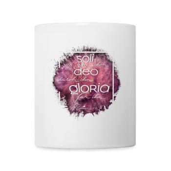 soli deo gloria - Tasse - Weiß - Vorne