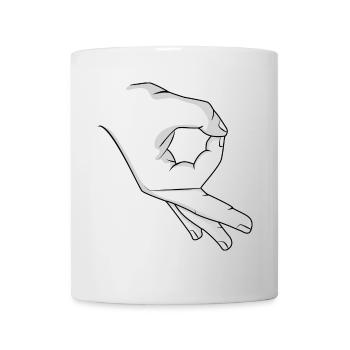 Trollhand - Tasse - Weiß - Vorne