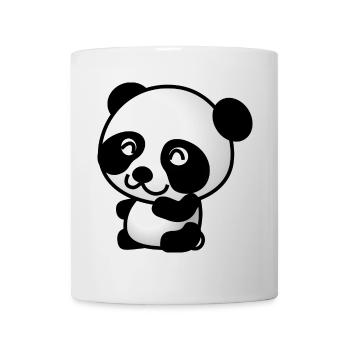 Panda - Tasse - Weiß - Vorne