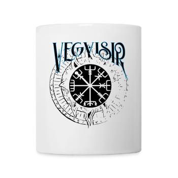 Vikings vegvisir Ragnars Rabe Gross - Tasse - Weiß - Vorne