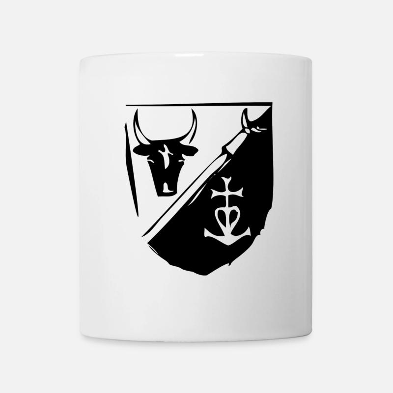 drapeau gardian - Mug blanc - blanc