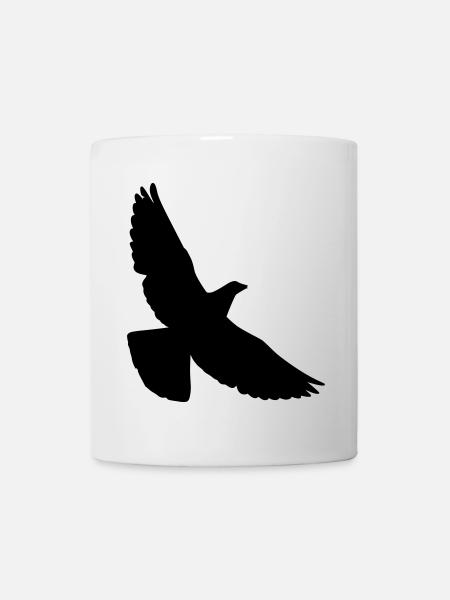 pigeon - Mug blanc - blanc