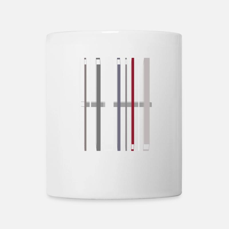 Stylish Abstract Two - Tasse - Weiß