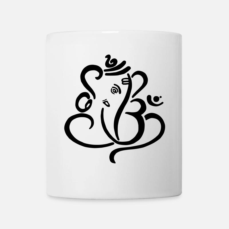 Ganesha - Tasse - Weiß