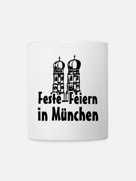 München Bayern Geschenk - Tasse - Weiß