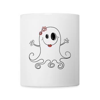 Kleines Mädchen Gespenst I Halloween - Tasse - Weiß - Vorne