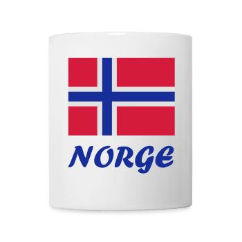 Norwegian flag - Mug - white - Front