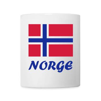 Norwegian flag - Mug - white - Front