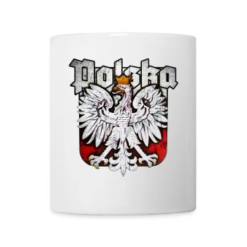 Pologne - Polska - Aigle - Édition Argent - Mug blanc - blanc - Devant