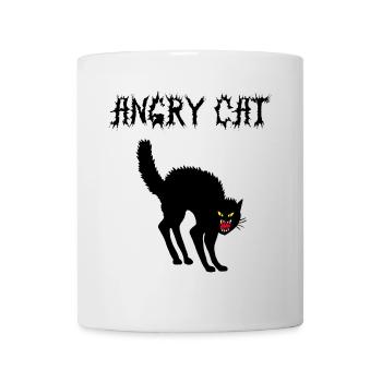 Angry cat - Mug - white - Front