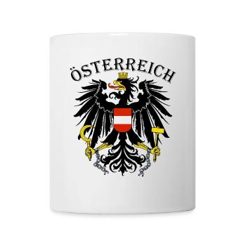Austria Austria Austria Coat of Arms Adler Patriot - Mug - white - Front