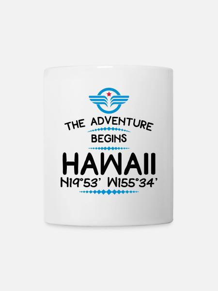 Hawaï - Mug blanc - blanc