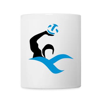 water-polo - Mug blanc - blanc - Devant