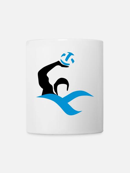wasserball - Tasse - Weiß