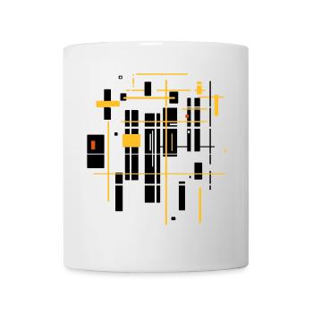 Architecture minimal landscape - Mug - white - Front