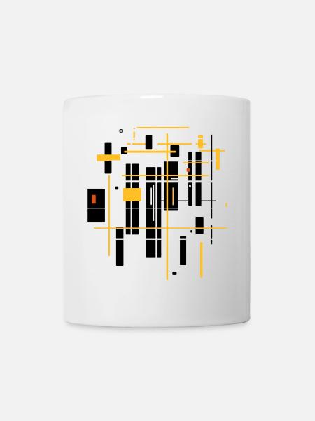 Architektur minimal Landschaft - Tasse - Weiß