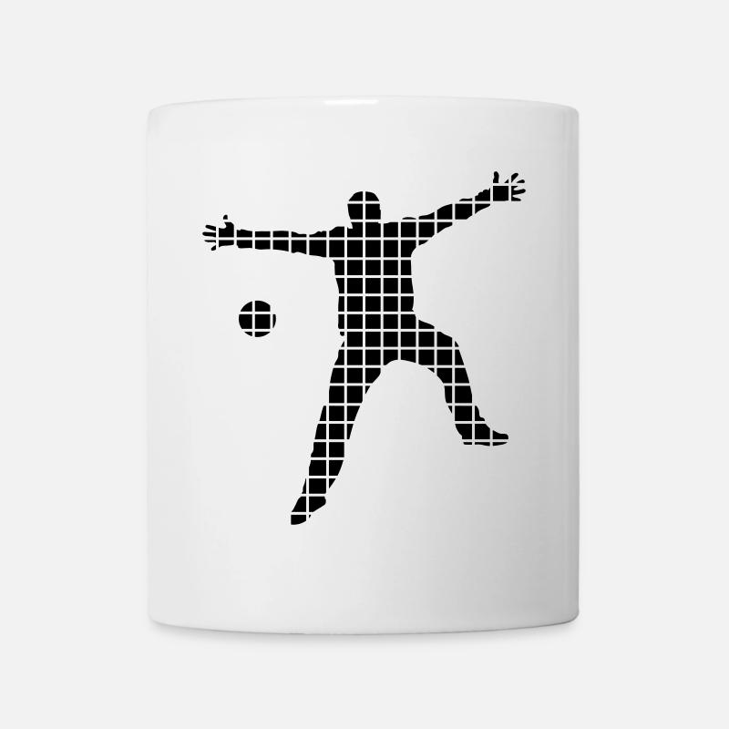 Handball Torwart - Tasse - Weiß