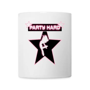 Party Hard Girls Edition - Tasse - Weiß - Vorne