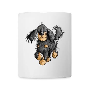Flinker Gordon Setter - Hund - Tasse - Weiß - Vorne