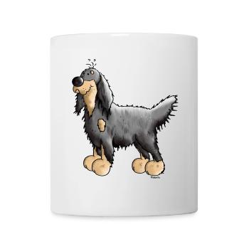 Setter Gordon - Chien - Chiens - Mug blanc - blanc - Devant