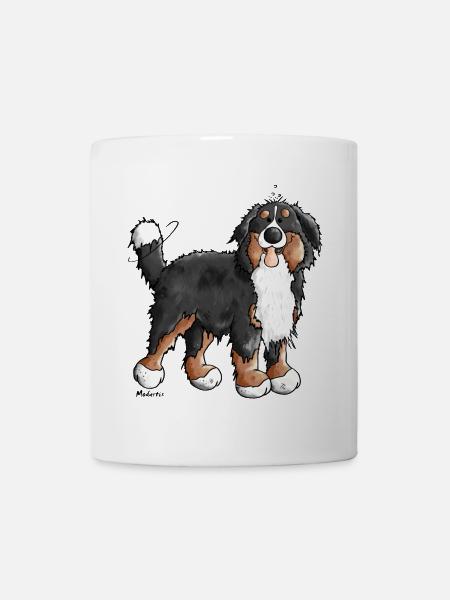 Bonne bouvier bernois - Chien - Chiens - Mug blanc - blanc