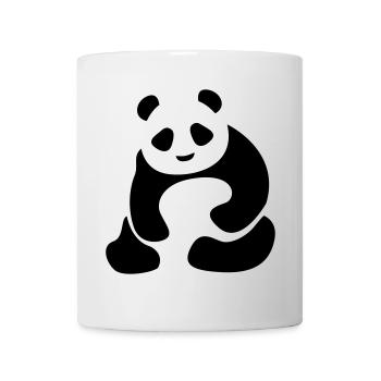 Panda Ours Panda Bébé - Mug blanc - blanc - Devant