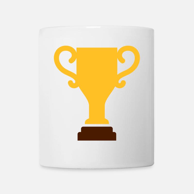 Pokal - Tasse - Weiß