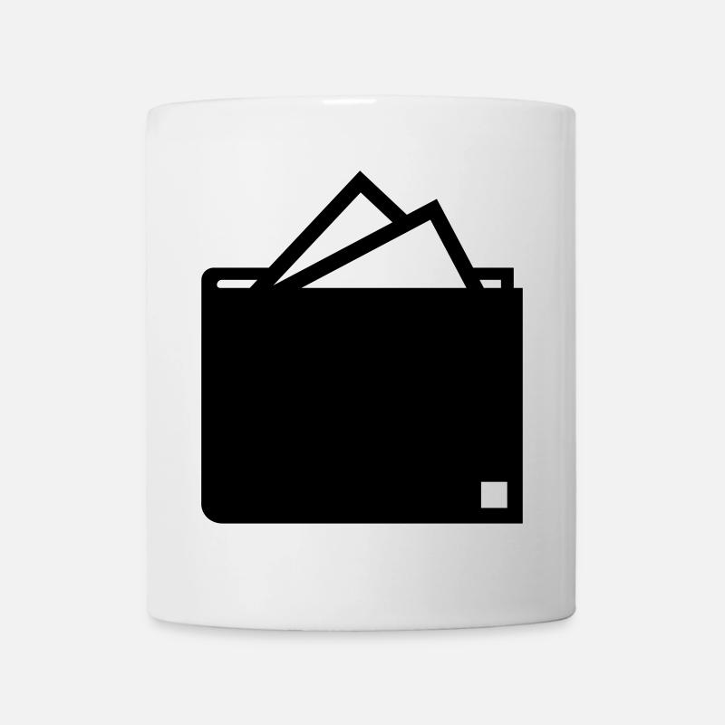 Geld - Tasse - Weiß