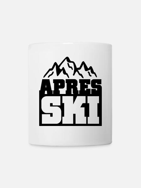 apres ski - Mug blanc - blanc