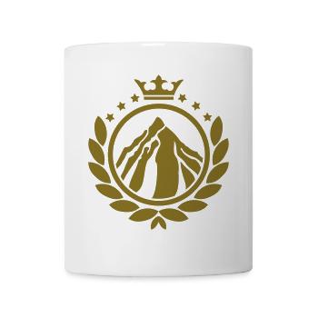 Lorbeerkranz (Bergsteigen) - Tasse - Weiß - Vorne