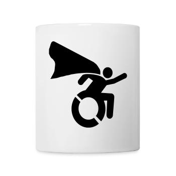 im Rollstuhl # - Tasse - Weiß - Vorne