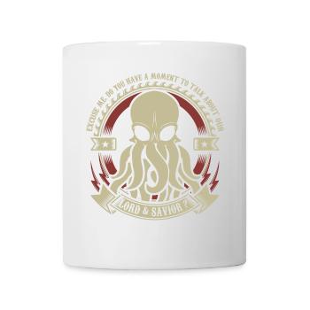 Cthulhu Motif Funny Halloween - Mug - white - Front