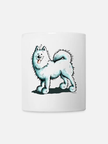Niedlicher Samojede - Tasse - Weiß