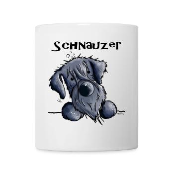 Süßer Schnauzer - Tasse - Weiß - Vorne