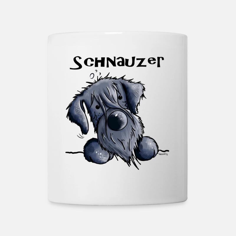 Süßer Schnauzer - Tasse - Weiß