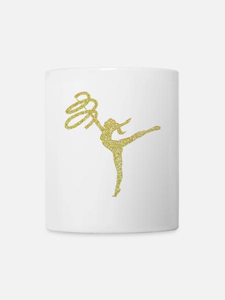 Turnerin Sport Frauen - Tasse - Weiß