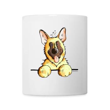 Funny German Shepherd - Mug - white - Front