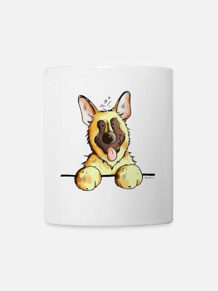 Funny German Shepherd - Mug - white