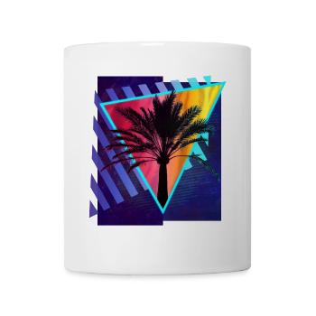 Palm (Eighties Style) - Mug - white - Front