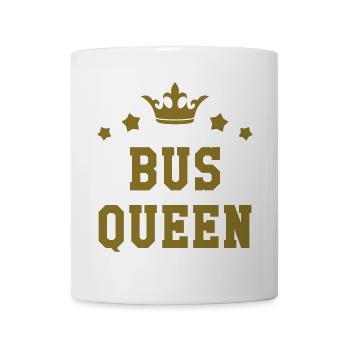Bus / Busfahrer / Arbeit / Job - Tasse - Weiß - Vorne
