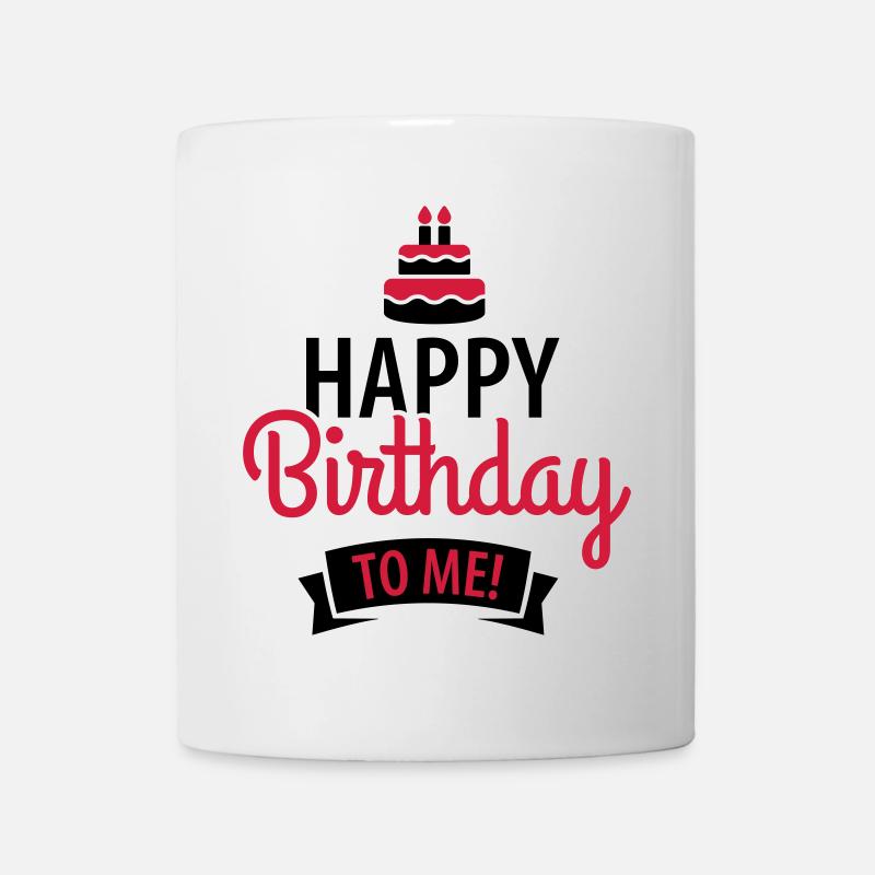 Happy birthday to me! - Mug blanc - blanc