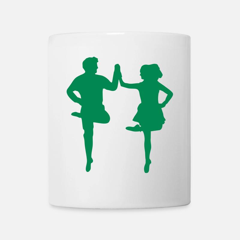 Irish Dance - Tasse - Weiß