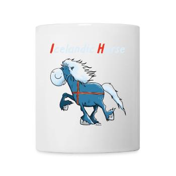 Isländer on Tour - Tasse - Weiß - Vorne