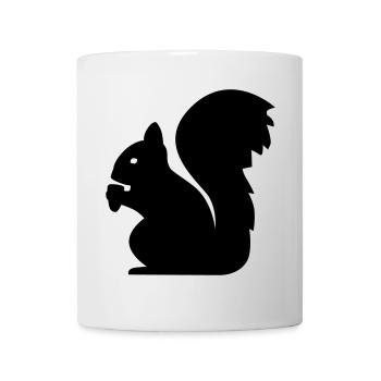 Eichhörnchen - Tasse - Weiß - Vorne