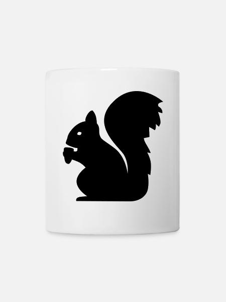 Eichhörnchen - Mug blanc - blanc