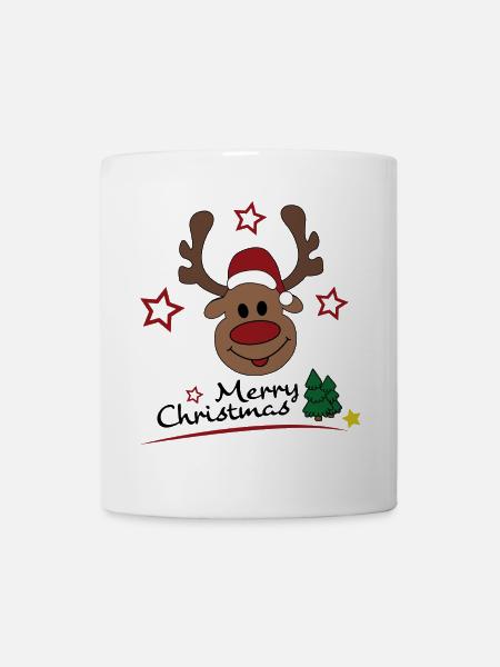 merry Christmas - Tasse - Weiß