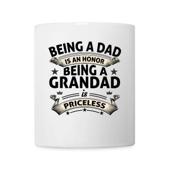 BEING A GRANDAD - Mug - white - Front